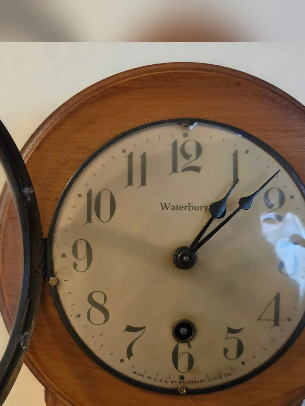 Vintage Wall Clock Waturbury